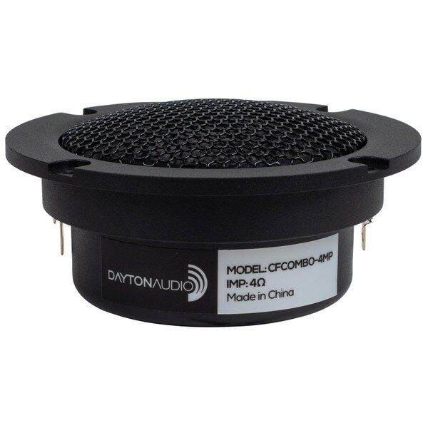 Main product image for Dayton Audio CFCOMBO-4MP 3/4" and 2" Carbon Fiber Tweeter/Mid Combo Matched Sets 4 Ohm285-412